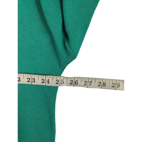 JCP Women's  Alhambra Green Cowl Neck Top - Picture 4 of 6